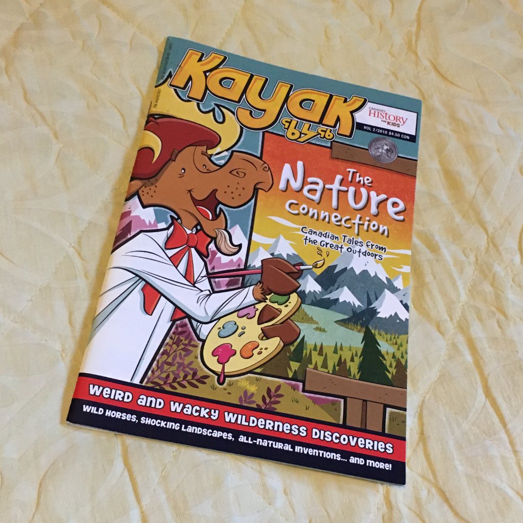 Vintage 2010 Kayak Magazine Canada’s History For Kids - Volume 2 Collector Issue